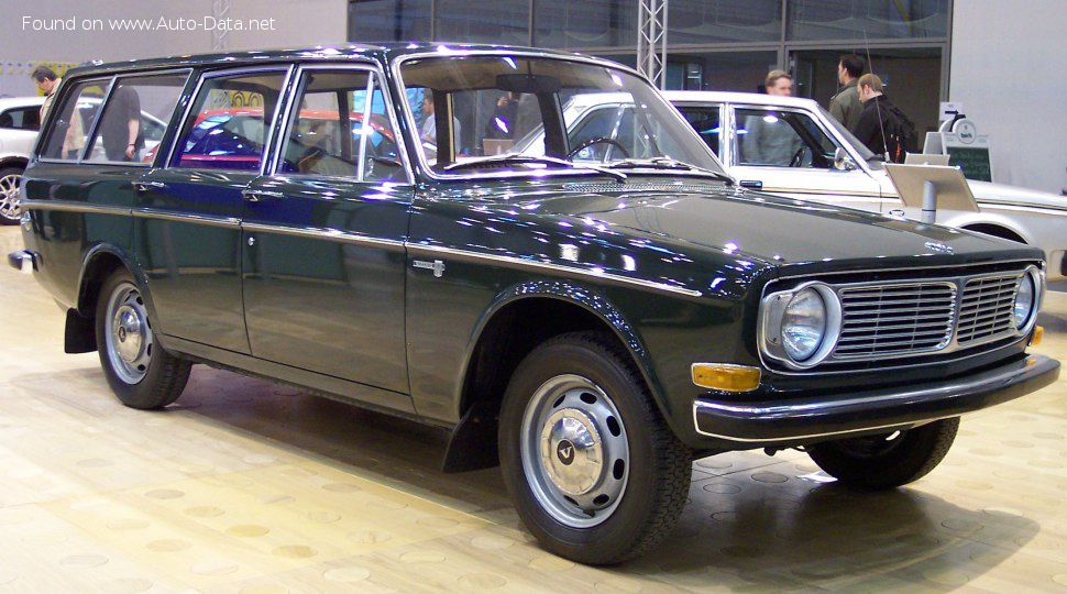 Full specifications and technical details 1972 Volvo 140 Combi (145) 2.0 S (124 Hp)