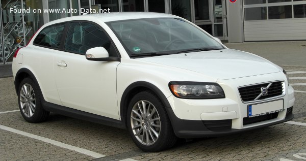 المواصفات والتفاصيل التقنية الكاملة 2006 Volvo C30 1.6 D (109 Hp)