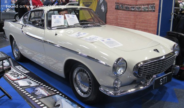 Full specifications and technical details 1961 Volvo P1800 1.8 (100 Hp)