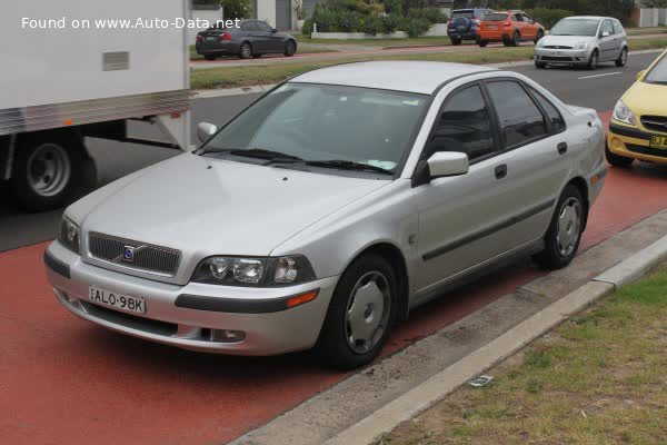 Full specifications and technical details 1995 Volvo S40 (VS) 1.9 TD (90 Hp)