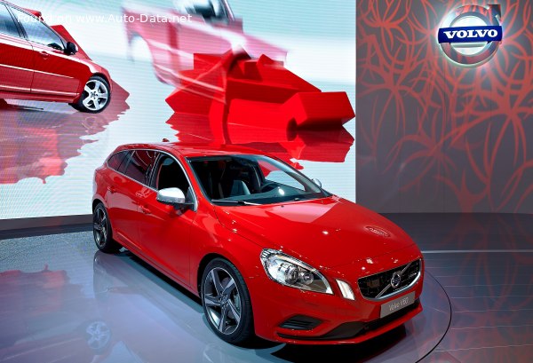 Full specifications and technical details 2011 Volvo V60 I 1.6 Drive (115 Hp)