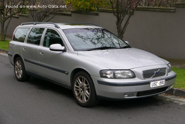 Full specifications and technical details 2000 Volvo V70 II 2.4 Bi-Fuel (140 Hp)