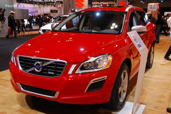 Full specifications and technical details 2010 Volvo XC60 I 2.4 D3 (163 Hp) AWD