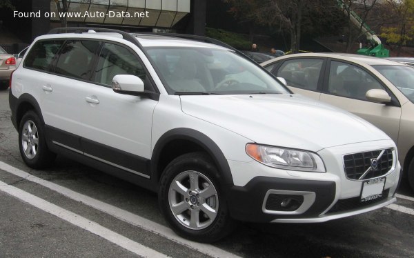 المواصفات والتفاصيل التقنية الكاملة 2009 Volvo XC70 II 2.4D (175 Hp) Geartronic