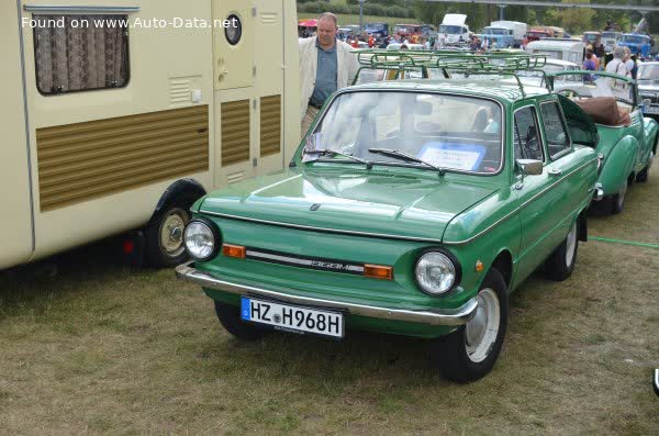 Full specifications and technical details 1979 ZAZ 968M 1.2 V4 (42 Hp)