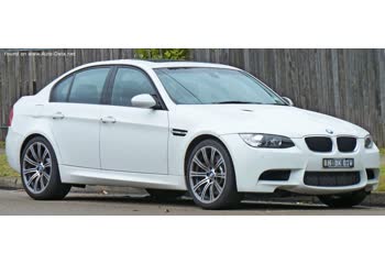 المواصفات والتفاصيل التقنية الكاملة 2008 BMW M3 (E90 LCI, facelift 2008) 4.0 V8 (420 Hp)