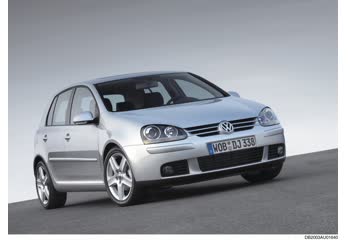 Full specifications and technical details 2004 Volkswagen Golf V (5-door) 2.0 TDI 16V (140 Hp) DSG