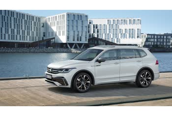 المواصفات والتفاصيل التقنية الكاملة 2024 Volkswagen Tiguan II Allspace (facelift 2021) 2.0 TDI (193 Hp) 4MOTION DSG