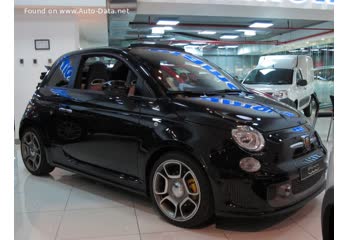 المواصفات والتفاصيل التقنية الكاملة 2014 Abarth 595C 1.4 T-Jet (160 Hp)