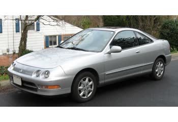 المواصفات والتفاصيل التقنية الكاملة 1994 Acura Integra III Coupe 1.8 (196 Hp)