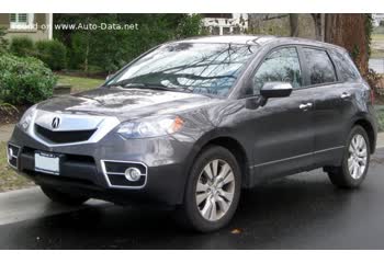 المواصفات والتفاصيل التقنية الكاملة 2009 Acura RDX I (facelift 2009) 2.3 (240 Hp) Automatic