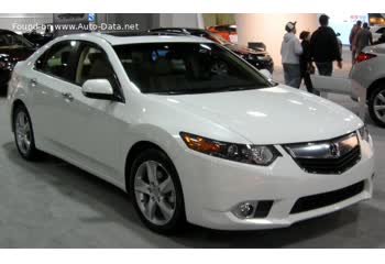 المواصفات والتفاصيل التقنية الكاملة 2011 Acura TSX (facelift) 2.4 (201 Hp)