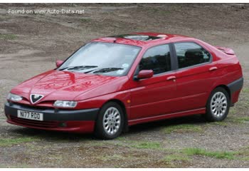 المواصفات والتفاصيل التقنية الكاملة 1994 Alfa Romeo 146 (930) 1.6 i.e. (103 Hp)