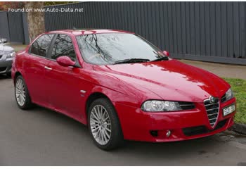 المواصفات والتفاصيل التقنية الكاملة 2003 Alfa Romeo 156 (932, facelift 2003) 2.0 i 16V JTS (165 Hp)