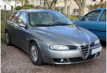 المواصفات والتفاصيل التقنية الكاملة 2003 Alfa Romeo 156 Sport Wagon (932, facelift 2003) 1.8 16V Twin Spark (140 Hp)