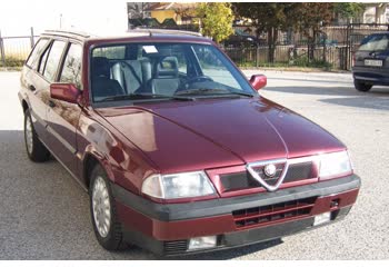 المواصفات والتفاصيل التقنية الكاملة 1990 Alfa Romeo 33 Sport Wagon (907B) 1.4 i.e. (90 Hp)