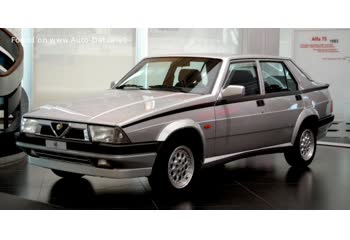 1990 Alfa Romeo 75 (162 B, facelift 1988) Quadrifoglio Verde 3.0 V6 (192 Hp) CAT thumb image