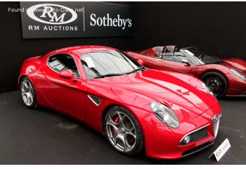 Full specifications and technical details 2007 Alfa Romeo 8C Competizione 4.7i V8 32V (450 Hp)