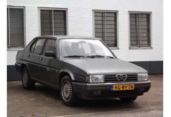 1984 Alfa Romeo 90 (162) 2.5 i.e. V6 Quadrifoglio Oro (156 Hp) thumb image