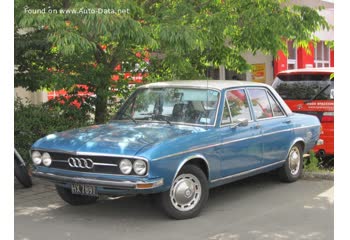 Full specifications and technical details 1971 Audi 100 (C1) 1.9 GL (112 Hp)