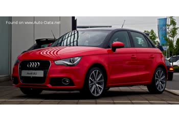 المواصفات والتفاصيل التقنية الكاملة 2012 Audi A1 Sportback (8X) 1.6 TDI (90 Hp) S tronic