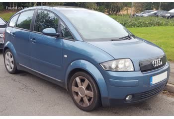 2003 Audi A2 (Typ 8Z) 1.4 TDI (90 Hp) thumb image