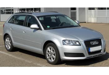 2008 Audi A3 Sportback (8PA, facelift 2008) 1.9 TDI (105 Hp) S tronic DPF thumb image