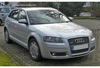 2004 Audi A3 Sportback (8PA) 2.0 FSI (150 Hp) thumb image