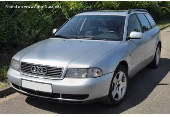 1996 Audi A4 Avant (B5, Typ 8D) 1.8 20V (125 Hp) thumb image