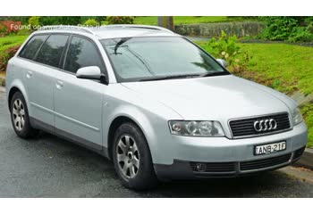 2001 Audi A4 Avant (B6 8E) 2.0i 20V (130 Hp) Multitronic thumb image
