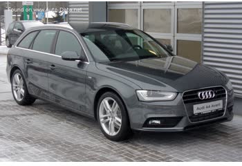 2012 Audi A4 Avant (B8 8K, facelift 2011) 2.0 TDI (177 Hp) quattro DPF thumb image