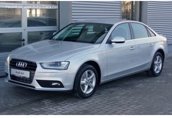 2012 Audi A4 (B8 8K, facelift 2011) 2.0 TDI (177 Hp) quattro thumb image