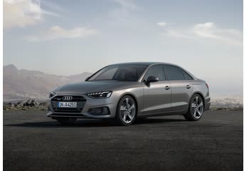 المواصفات والتفاصيل التقنية الكاملة 2020 Audi A4 (B9 8W, facelift 2019) 35 TDI (163 Hp) Mild Hybrid S tronic