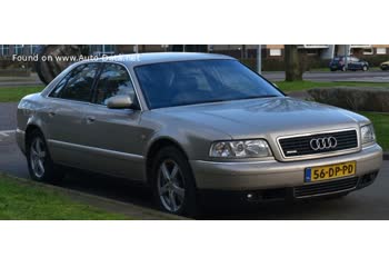 1999 Audi A8 (D2, 4D, facelift 1998) 2.5 TDI V6 (180 Hp) tiptronic thumb image