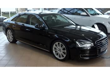 المواصفات والتفاصيل التقنية الكاملة 2015 Audi A8 (D4,4H facelift 2013) 3.0 TDI V6 ultra (262 Hp) quattro Tiptronic