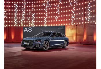 Full specifications and technical details 2021 Audi A8 (D5, facelift 2021) 55 TFSI V6 (340 Hp) Mild Hybrid quattro tiptronic