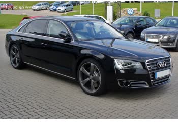 2011 Audi A8 Long (D4, 4H) 6.3 FSI W12 (500 Hp) quattro Tiptronic thumb image