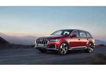 Full specifications and technical details 2020 Audi Q7 (Typ 4M, facelift 2019) 45 TDI V6 (231 Hp) Mild Hybrid quattro tiptronic 7 seats