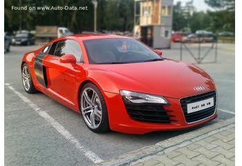 Full specifications and technical details 2012 Audi R8 Coupe (42, facelift 2012) 4.2 FSI V8 (430 Hp) quattro