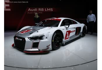 Full specifications and technical details 2015 Audi R8 II LMS 5.2 FSI V10 (585 Hp)