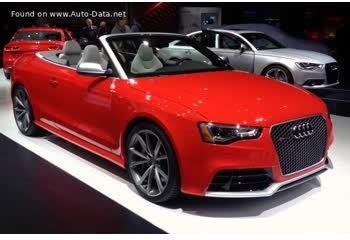 المواصفات والتفاصيل التقنية الكاملة 2012 Audi RS 5 Cabriolet (8T) 4.2 FSI (450 Hp) quattro S tronic