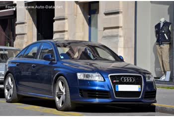2008 Audi RS 6 (4F,C6) 5.0 TFSI V10 (580 Hp) quattro Tiptronic thumb image
