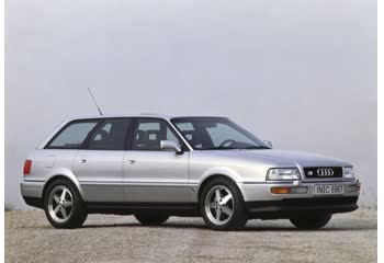 Full specifications and technical details 1992 Audi S2 Avant 2.2i Turbo 20V (230 Hp) quattro