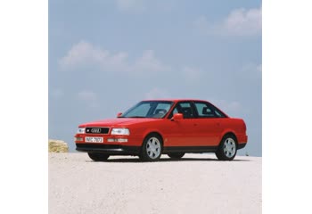 المواصفات والتفاصيل التقنية الكاملة 1992 Audi S2 2.2i Turbo 20V (230 Hp) quattro