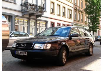 Full specifications and technical details 1992 Audi S4 Avant (4A,C4) 4.2 V8 (280 Hp) quattro