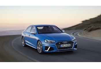 Full specifications and technical details 2020 Audi S4 (B9, facelift 2019) 3.0 TDI V6 (341 Hp) Mild Hybrid quattro tiptronic