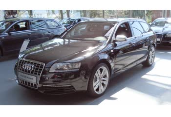 المواصفات والتفاصيل التقنية الكاملة 2006 Audi S6 Avant (4F,C6) 5.2 FSI V10 (435 Hp) quattro Tiptronic