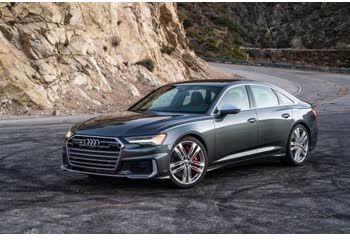 Full specifications and technical details 2019 Audi S6 (C8) 2.9 TFSI V6 (444 Hp) Mild Hybrid quattro tiptronic