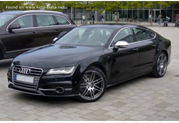 المواصفات والتفاصيل التقنية الكاملة 2012 Audi S7 Sportback (C7) 4.0 TFSI V8 (420 Hp) quattro S tronic