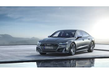 Full specifications and technical details 2020 Audi S7 Sportback (C8) 3.0 TDI V6 (344 Hp) Mild Hybrid quattro tiptronic